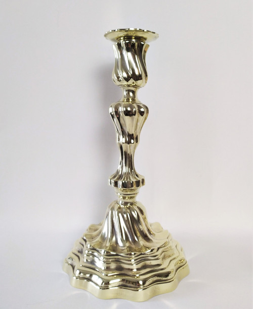 Paire De Bougeoirs  De Style Rocaille 18ème