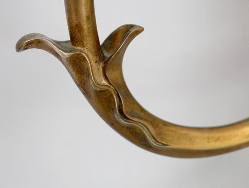 Paire d’Appliques en Bronze Doré – 1950