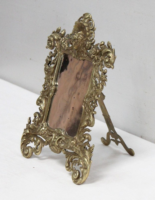 Miroir de Table en Bronze Doré, époque Napoléon III – 2ème partie XIXe