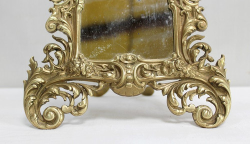 Miroir de Table en Bronze Doré, époque Napoléon III – 2ème partie XIXe