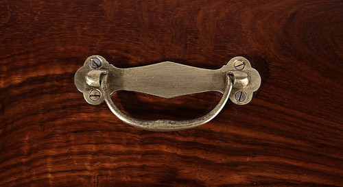 Small Solid Cuban Mahogany Chest – Late 19th Century