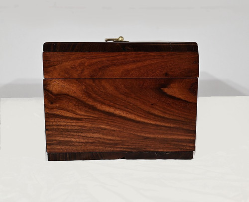 Small Solid Cuban Mahogany Chest – Late 19th Century