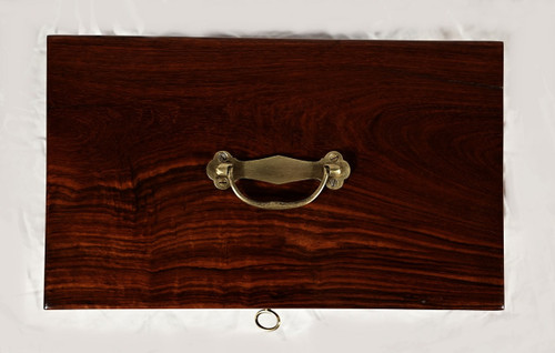 Small Solid Cuban Mahogany Chest – Late 19th Century