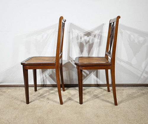 Paire de Chaises en Acajou, style Directoire – Fin XIXe