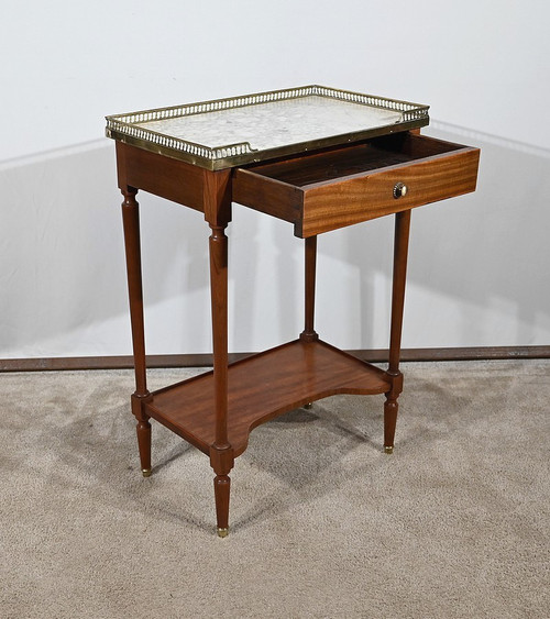 Petit Table d’Appoint en Acajou, style Louis XVI – Début XXe