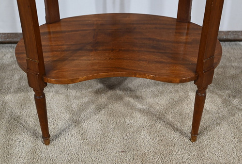 Petite Table Tambour en Acajou, style Louis XVI – 1ère moitié XXe
