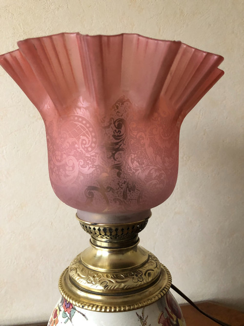Oil lamp, Sareguemines earthenware