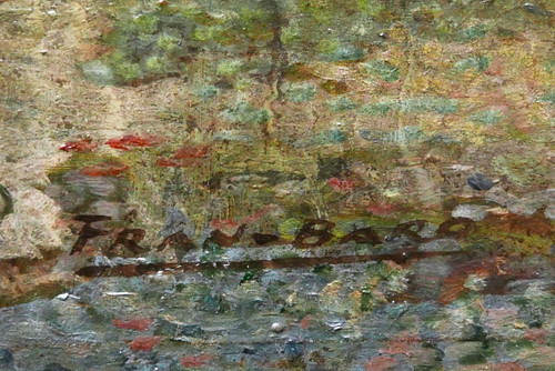 FRAN-BARO, Animated view of the Port of Auray in Morbihan (Brittany)