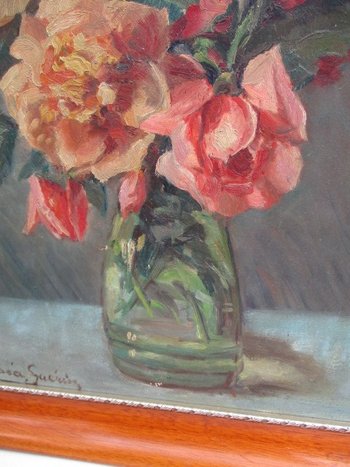 Fleurs dans un vase
