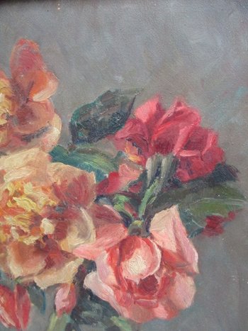 Fleurs dans un vase