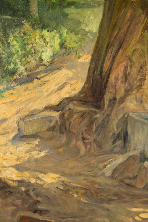Rastende Pferde an der Tränke Öl auf Leinwand von Jules Pierre Van Biesbroeck