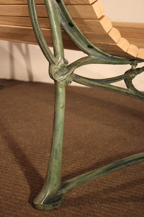 Jugendstil-Bank von Hector Guimard