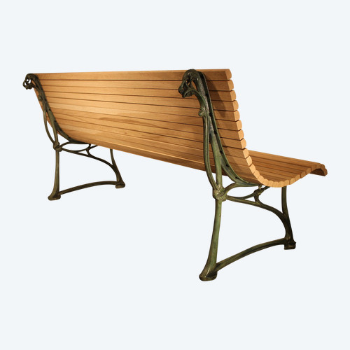 Jugendstil-Bank von Hector Guimard