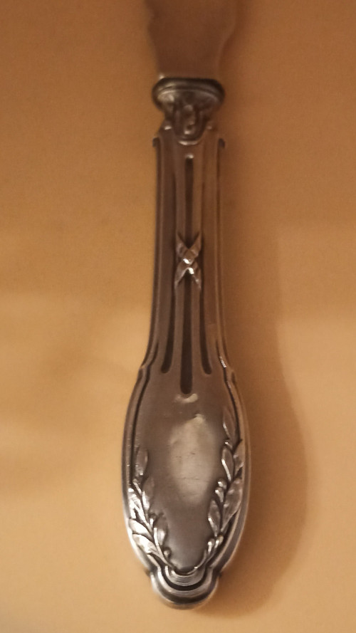 Solid silver pâté knife