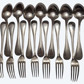 7 Malmaison Christofle cutlery