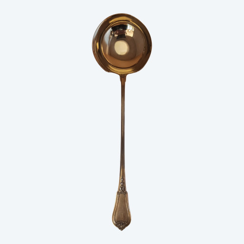 Puiforcat vermilion cream ladle