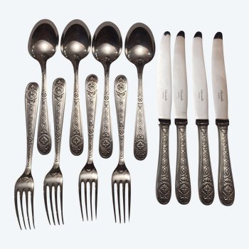 4 Christofle model Villeroy cutlery
