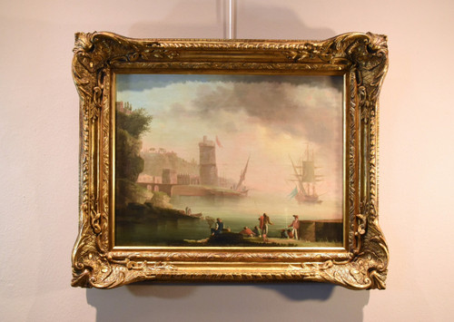 Vue De La Côte Méditerranéenne, Charles François De Marseille (Marseille 1700 - Berlin 1782)
