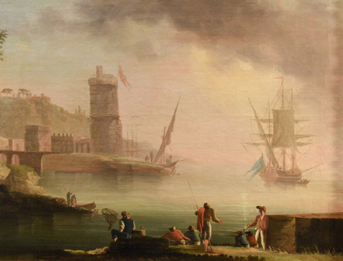 Vue De La Côte Méditerranéenne, Charles François De Marseille (Marseille 1700 - Berlin 1782)