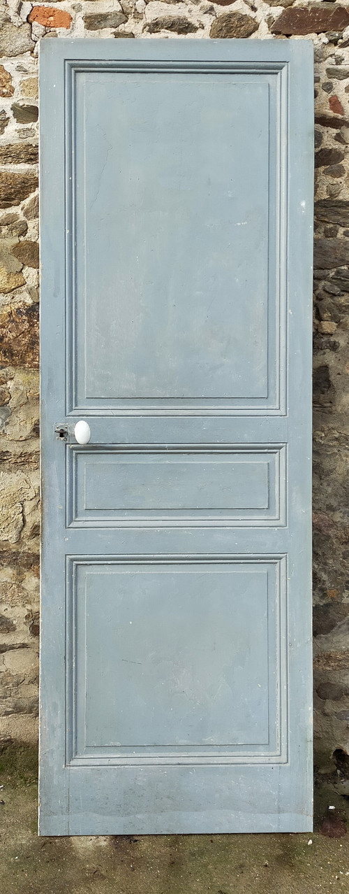 Porte antiche di charme del 1925 Bellissima modanatura rotonda in legno