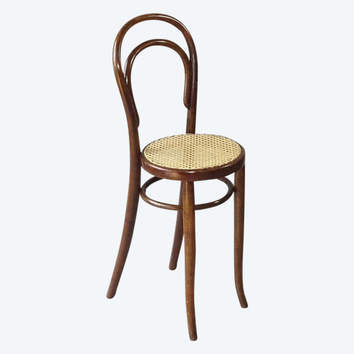 Sedia da negozio in stile bistrot, 1900 circa, UNGVAR No thonet