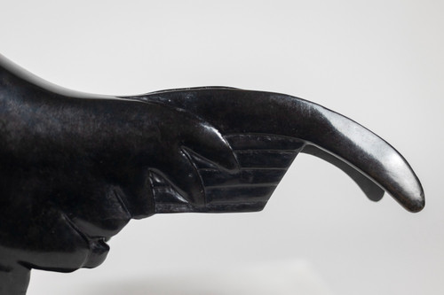 François Pompon. "Sleeping rooster", bronze, 2006 print.