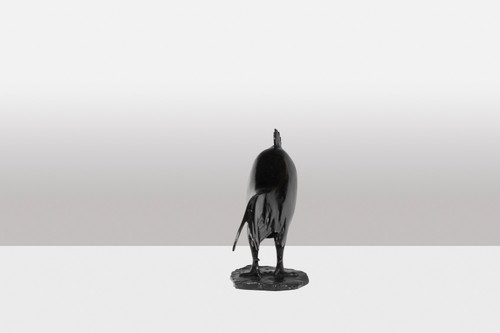 François Pompon. "Sleeping rooster", bronze, 2006 print.