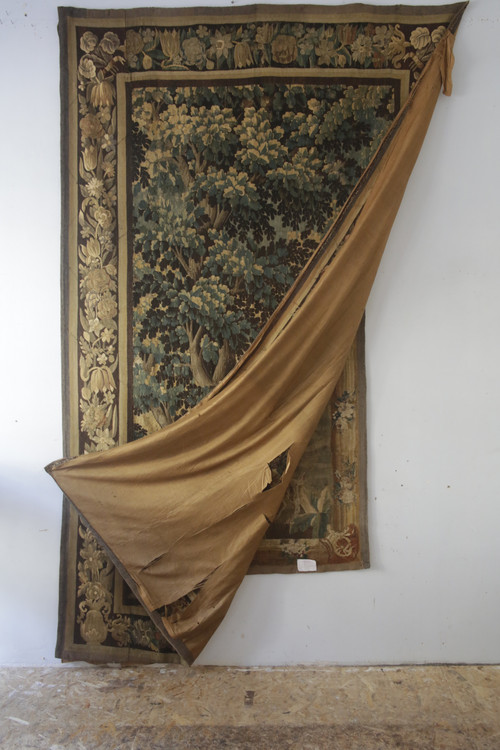 Verdure tapestry, Marche workshops (Aubusson region), late 17th - early 18th century