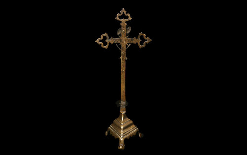 Crocifisso in bronzo del XVII secolo