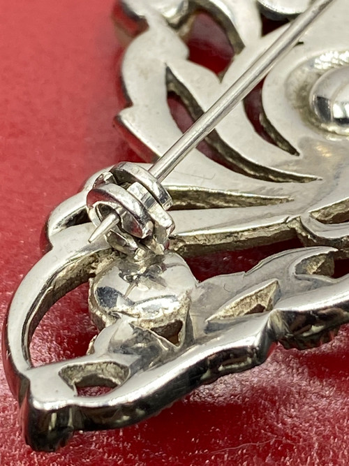 SPILLA IN ARGENTO MASSICCIO