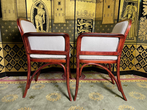 Pair of armchairs - Bergères Thonet