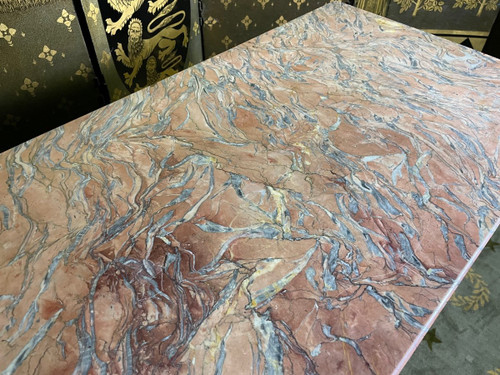 Commode De Style Louis XVI En Marqueterie