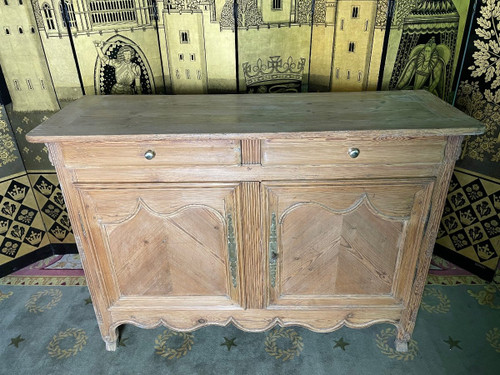 Buffet Bas Lorrain En Sapin 19eme