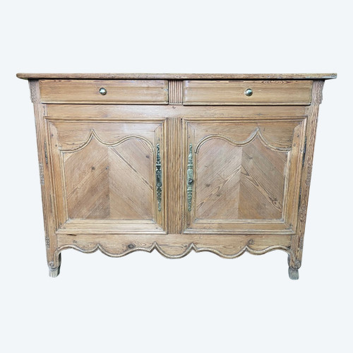 Buffet Bas Lorrain En Sapin 19eme