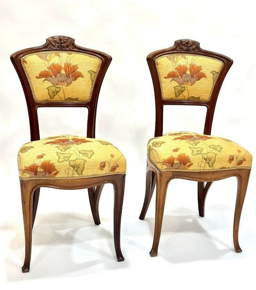 Ensemble de Salon Art Nouveau "Ginkgo Biloba"