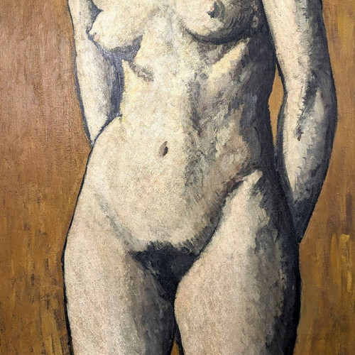 Ritratto di donna nuda (probabilmente Emilie Charmy) datato 1910 di Pierre Girieud