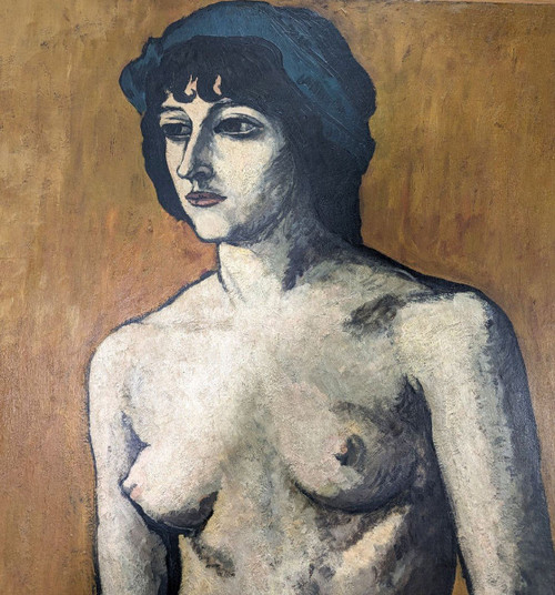 Ritratto di donna nuda (probabilmente Emilie Charmy) datato 1910 di Pierre Girieud