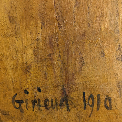 Ritratto di donna nuda (probabilmente Emilie Charmy) datato 1910 di Pierre Girieud