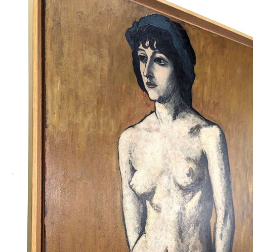 Ritratto di donna nuda (probabilmente Emilie Charmy) datato 1910 di Pierre Girieud