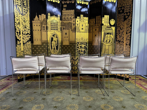 Suite Of 8 Tulu Chairs 1970 Kasuhide Takahama