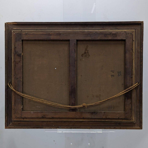 Öl auf Leinwand Stillleben mit Seeigeln und Zitronen, signiert Bouchet 1903