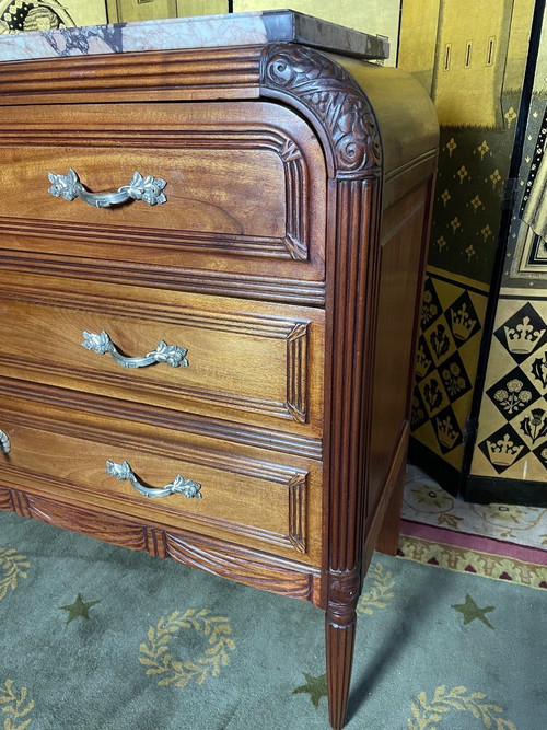 Commode En Acajou époque Art Déco