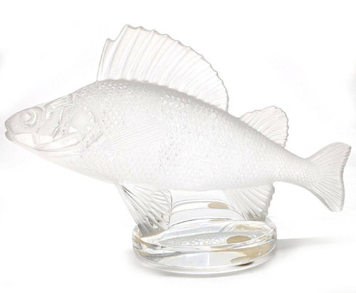 Milchglasstatuette Lalique ® France La Perche Automotive-Kühlerdeckel