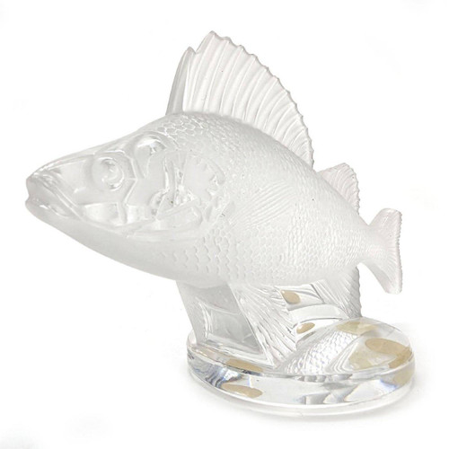 Milchglasstatuette Lalique ® France La Perche Automotive-Kühlerdeckel
