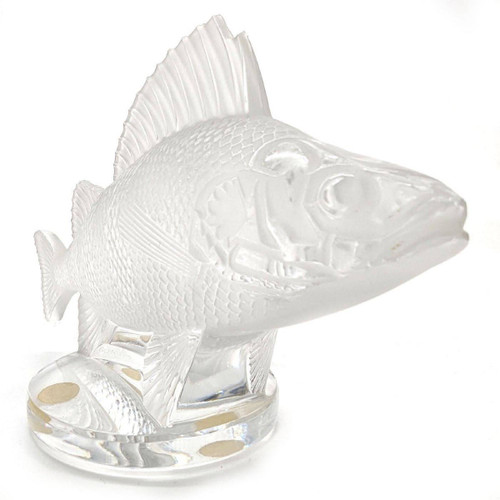 Milchglasstatuette Lalique ® France La Perche Automotive-Kühlerdeckel