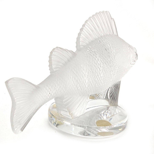 Milchglasstatuette Lalique ® France La Perche Automotive-Kühlerdeckel