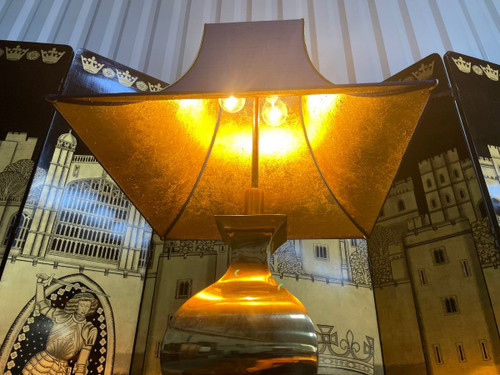 Lampe 1970 Messing