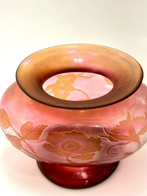 Henri Muller nel vaso Croismare Art Nouveau “Aux Roses”