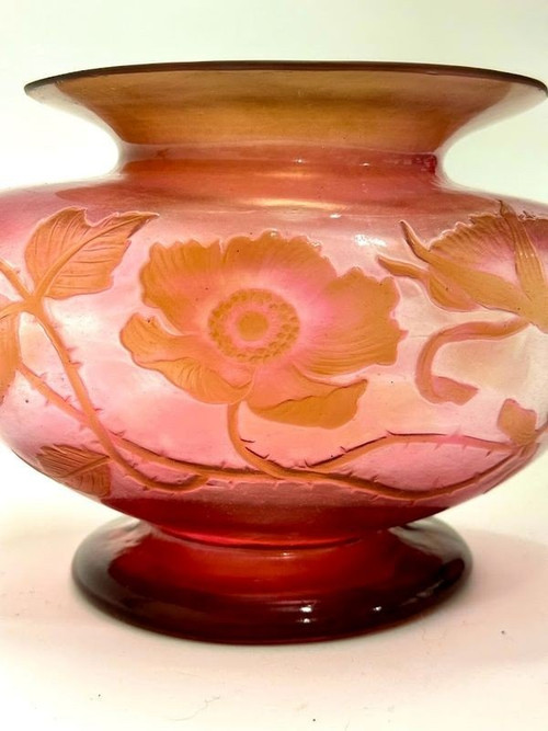 Henri Muller nel vaso Croismare Art Nouveau “Aux Roses”