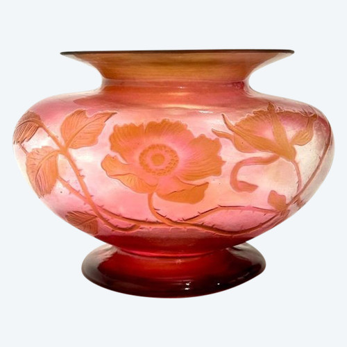 Henri Muller nel vaso Croismare Art Nouveau “Aux Roses”